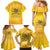 Honor Buffalo Soldiers Family Matching Mermaid Dress and Hawaiian Shirt African American Cavalry Yellow Version - Wonder Print Shop