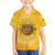 Honor Buffalo Soldiers Family Matching Off Shoulder Short Dress and Hawaiian Shirt African American Cavalry Yellow Version - Wonder Print Shop