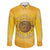 Honor Buffalo Soldiers Family Matching Puletasi and Hawaiian Shirt African American Cavalry Yellow Version - Wonder Print Shop