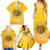 Honor Buffalo Soldiers Family Matching Summer Maxi Dress and Hawaiian Shirt African American Cavalry Yellow Version - Wonder Print Shop