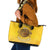 Honor Buffalo Soldiers Leather Tote Bag African American Cavalry Yellow Version - Wonder Print Shop