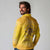 Honor Buffalo Soldiers Long Sleeve Polo Shirt African American Cavalry Yellow Version - Wonder Print Shop