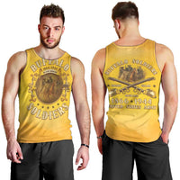 Honor Buffalo Soldiers Men Tank Top African American Cavalry Yellow Version - Wonder Print Shop