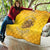 Honor Buffalo Soldiers Quilt African American Cavalry Yellow Version - Wonder Print Shop