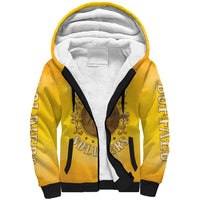 Honor Buffalo Soldiers Sherpa Hoodie African American Cavalry Yellow Version - Wonder Print Shop