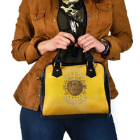 Honor Buffalo Soldiers Shoulder Handbag African American Cavalry Yellow Version - Wonder Print Shop