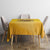 Honor Buffalo Soldiers Tablecloth African American Cavalry Yellow Version - Wonder Print Shop