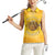 Honor Buffalo Soldiers Women Sleeveless Polo Shirt African American Cavalry Yellow Version - Wonder Print Shop