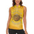 Honor Buffalo Soldiers Women Sleeveless Polo Shirt African American Cavalry Yellow Version - Wonder Print Shop