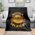 Honor Buffalo Soldiers Blanket African American Cavalry Black Version - Wonder Print Shop