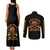 Honor Buffalo Soldiers Couples Matching Tank Maxi Dress and Long Sleeve Button Shirt African American Cavalry Black Version - Wonder Print Shop