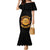 Honor Buffalo Soldiers Family Matching Mermaid Dress and Hawaiian Shirt African American Cavalry Black Version - Wonder Print Shop