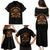 Honor Buffalo Soldiers Family Matching Puletasi and Hawaiian Shirt African American Cavalry Black Version - Wonder Print Shop