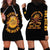 Honor Buffalo Soldiers Hoodie Dress African American Cavalry Black Version - Wonder Print Shop