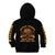 Honor Buffalo Soldiers Kid Hoodie African American Cavalry Black Version - Wonder Print Shop