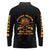 Honor Buffalo Soldiers Long Sleeve Polo Shirt African American Cavalry Black Version - Wonder Print Shop