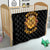 Honor Buffalo Soldiers Quilt African American Cavalry Black Version - Wonder Print Shop