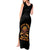 Honor Buffalo Soldiers Tank Maxi Dress African American Cavalry Black Version - Wonder Print Shop
