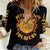 Honor Buffalo Soldiers Women Casual Shirt African American Cavalry Black Version - Wonder Print Shop