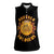 Honor Buffalo Soldiers Women Sleeveless Polo Shirt African American Cavalry Black Version - Wonder Print Shop