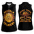 Honor Buffalo Soldiers Women Sleeveless Polo Shirt African American Cavalry Black Version - Wonder Print Shop