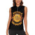 Honor Buffalo Soldiers Women Sleeveless Polo Shirt African American Cavalry Black Version - Wonder Print Shop