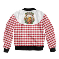 Oktoberfest Bomber Jacket Country Cowboy Style Red Version