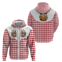 Oktoberfest Hoodie Country Cowboy Style Red Version