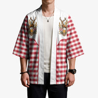Oktoberfest Kimono Country Cowboy Style Red Version