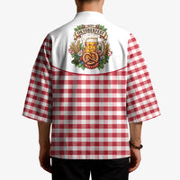 Oktoberfest Kimono Country Cowboy Style Red Version
