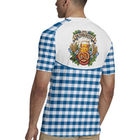 Oktoberfest Rugby Jersey Country Cowboy Style Blue Version