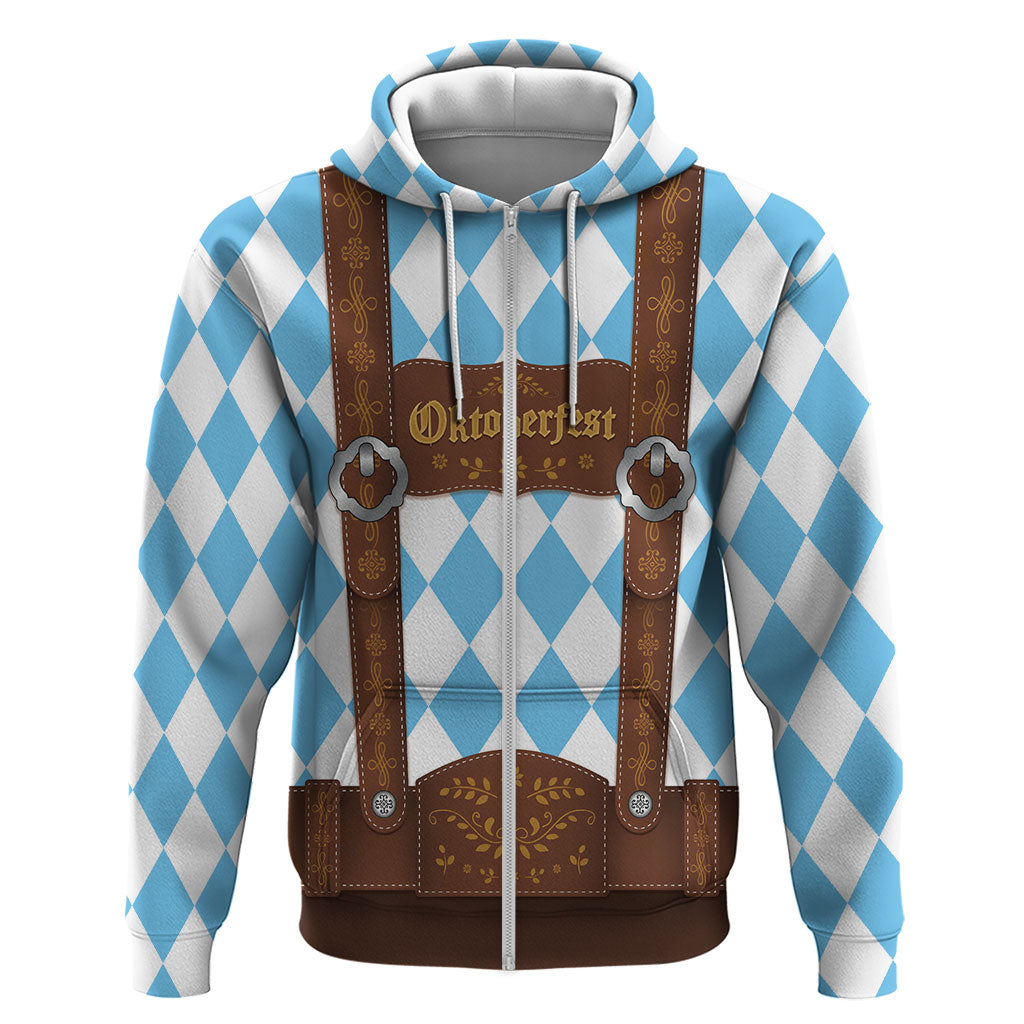 Personalized Lederhosen Oktoberfest Costume Hoodie