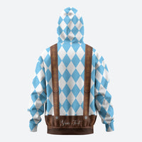 Personalized Lederhosen Oktoberfest Costume Hoodie