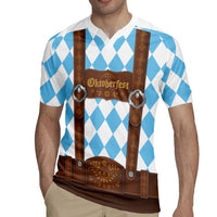 Personalized Lederhosen Oktoberfest Costume Rugby Jersey