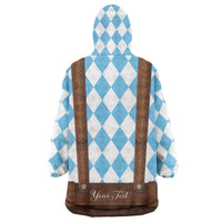 Personalized Lederhosen Oktoberfest Costume Wearable Blanket Hoodie