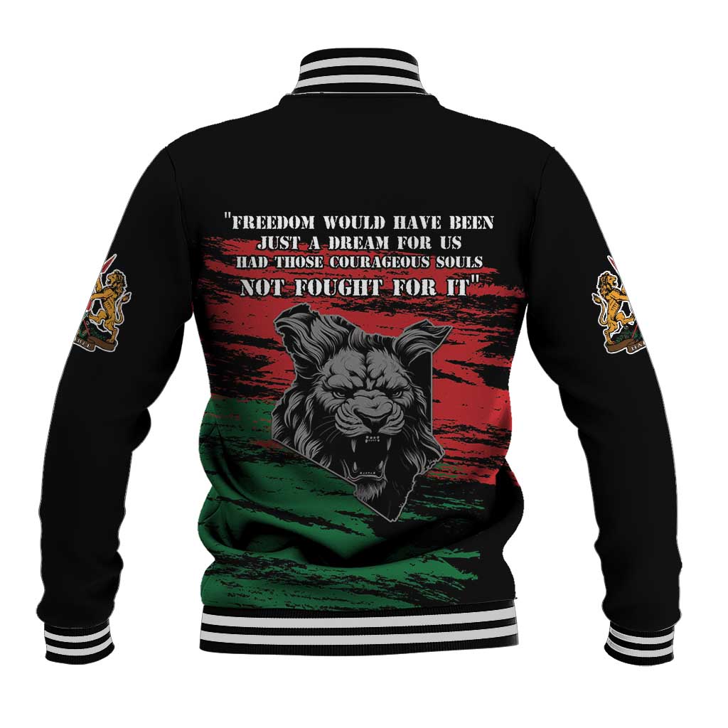 Happy Kenya Mashujaa Day Baseball Jacket Honour Our Heroes, Heroines LT05 - Wonder Print Shop