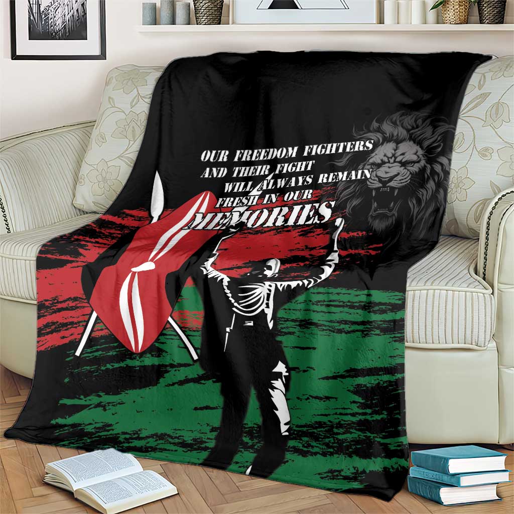 Happy Kenya Mashujaa Day Blanket Honour Our Heroes, Heroines