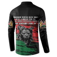 Happy Kenya Mashujaa Day Button Sweatshirt Honour Our Heroes, Heroines LT05 - Wonder Print Shop