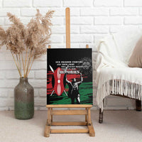 Happy Kenya Mashujaa Day Canvas Wall Art Honour Our Heroes, Heroines LT05 - Wonder Print Shop