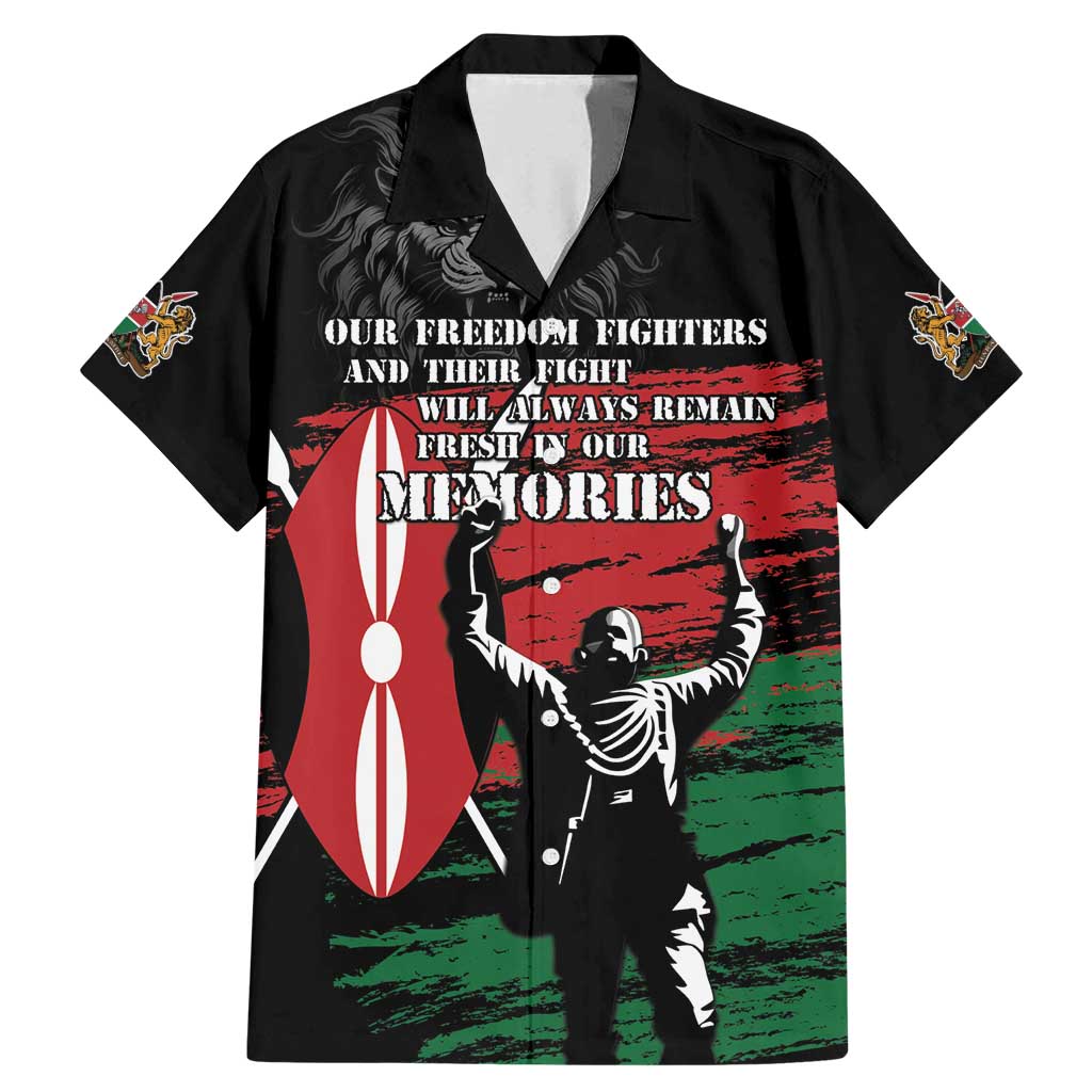 Happy Kenya Mashujaa Day Family Matching Mermaid Dress and Hawaiian Shirt Honour Our Heroes, Heroines LT05 - Wonder Print Shop