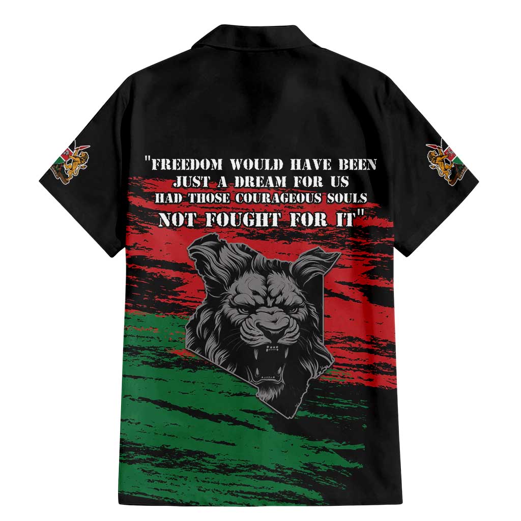 Happy Kenya Mashujaa Day Family Matching Mermaid Dress and Hawaiian Shirt Honour Our Heroes, Heroines LT05 - Wonder Print Shop