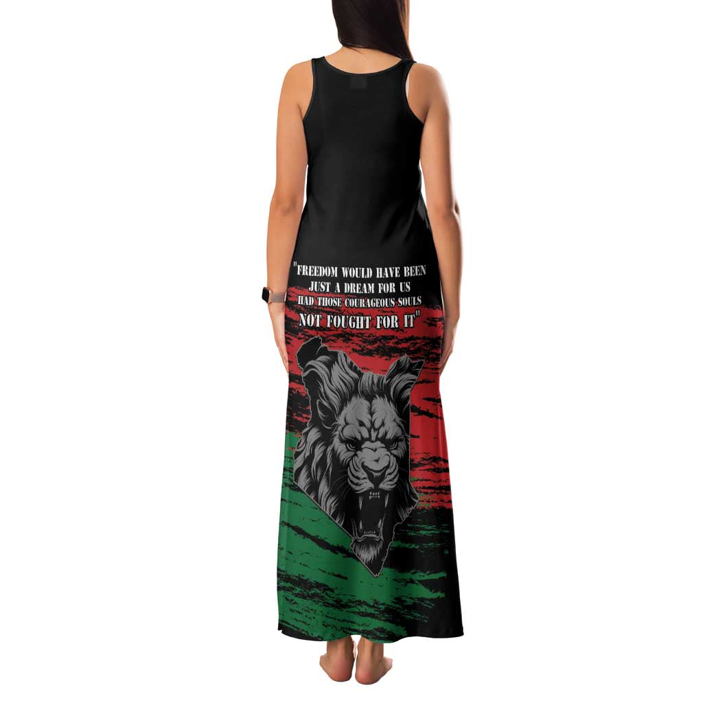 Happy Kenya Mashujaa Day Family Matching Tank Maxi Dress and Hawaiian Shirt Honour Our Heroes, Heroines LT05 - Wonder Print Shop