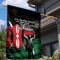 Happy Kenya Mashujaa Day Garden Flag Honour Our Heroes, Heroines LT05 - Wonder Print Shop