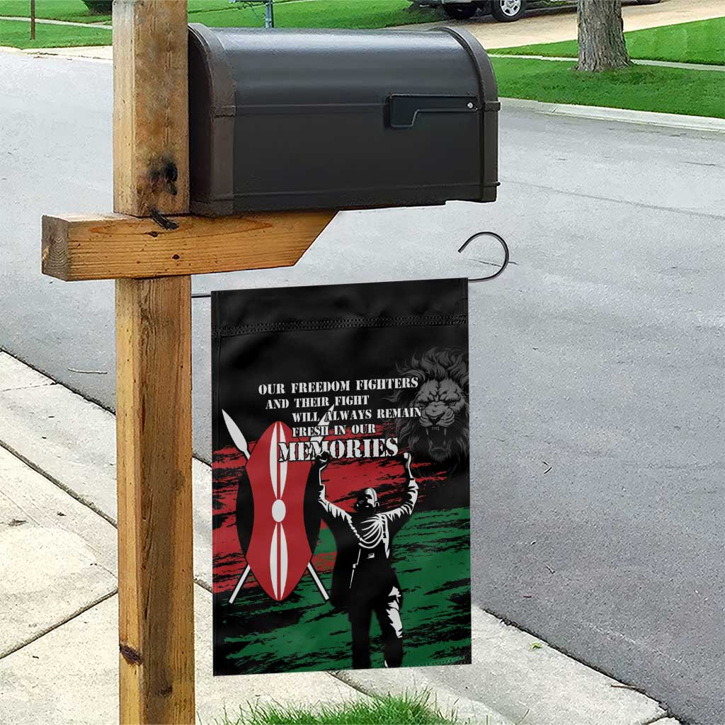 Happy Kenya Mashujaa Day Garden Flag Honour Our Heroes, Heroines LT05 - Wonder Print Shop