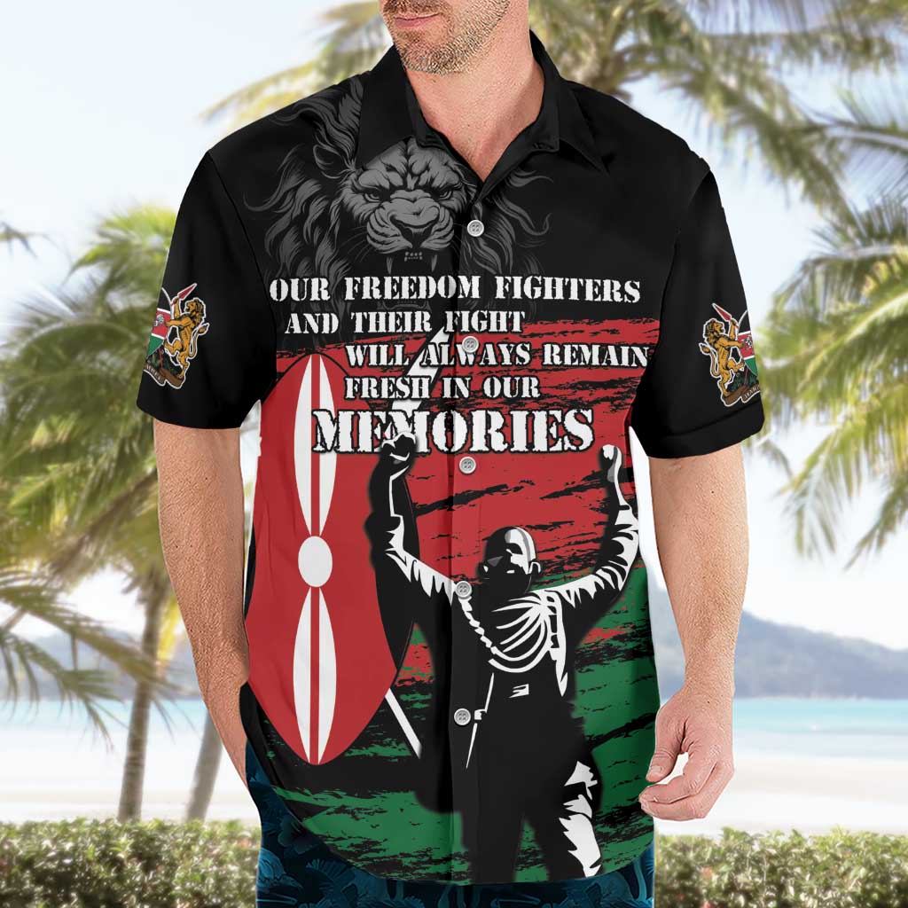 Happy Kenya Mashujaa Day Hawaiian Shirt Honour Our Heroes, Heroines LT05 - Wonder Print Shop