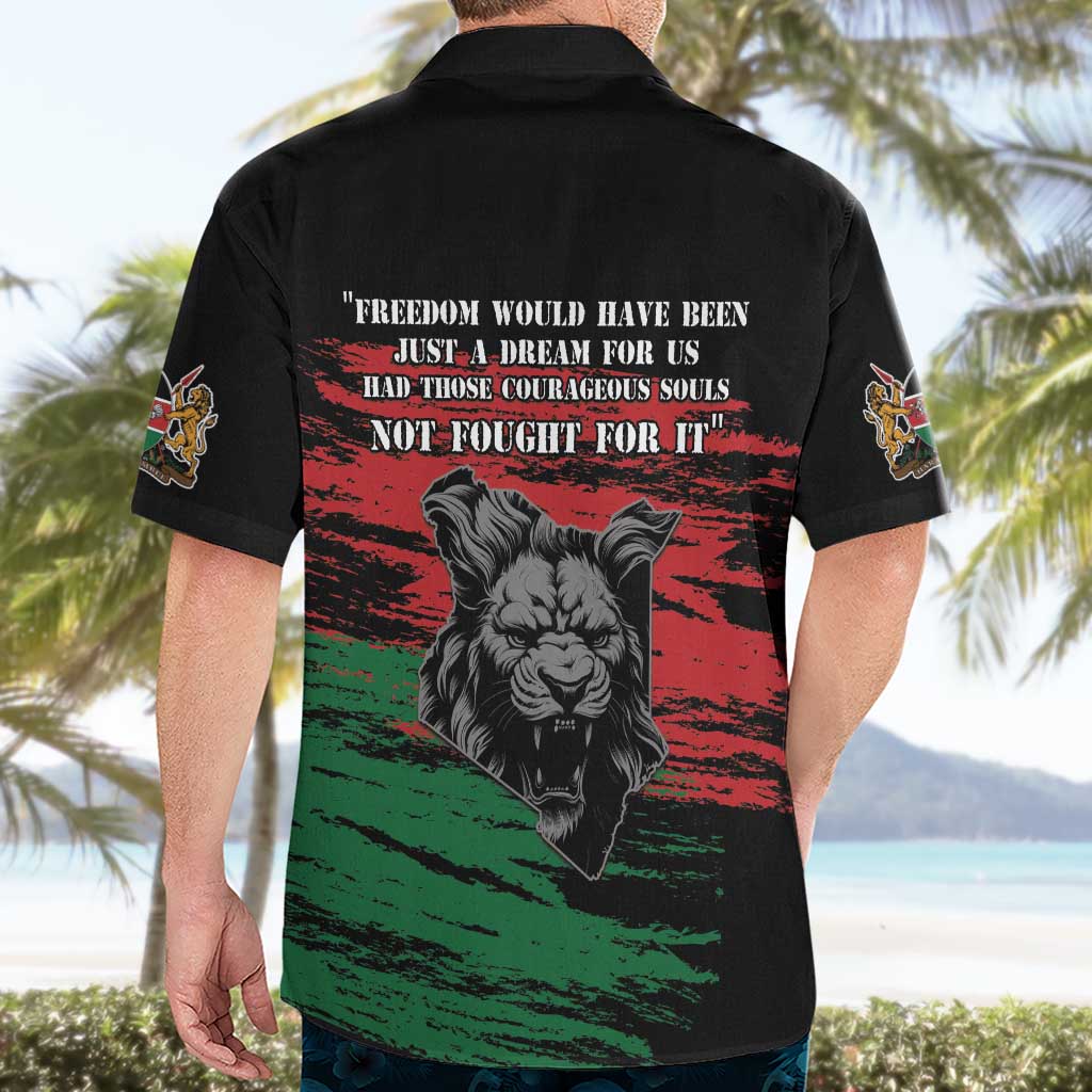 Happy Kenya Mashujaa Day Hawaiian Shirt Honour Our Heroes, Heroines LT05 - Wonder Print Shop
