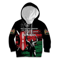 Happy Kenya Mashujaa Day Kid Hoodie Honour Our Heroes, Heroines LT05 - Wonder Print Shop