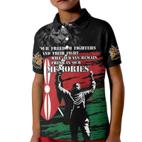 Happy Kenya Mashujaa Day Kid Polo Shirt Honour Our Heroes, Heroines LT05 - Wonder Print Shop