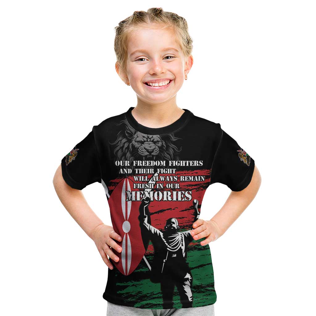 Happy Kenya Mashujaa Day Kid T Shirt Honour Our Heroes, Heroines LT05 - Wonder Print Shop