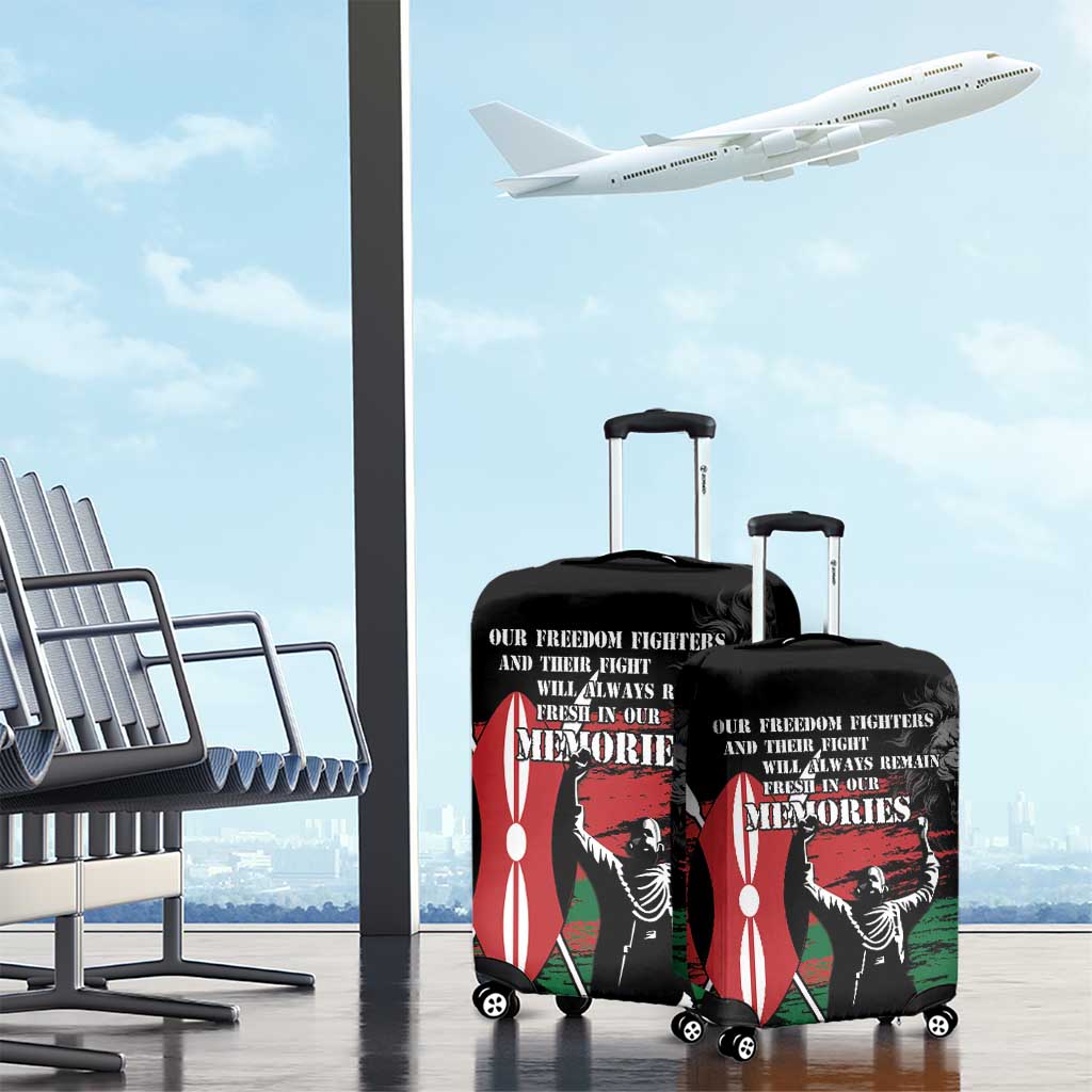 Happy Kenya Mashujaa Day Luggage Cover Honour Our Heroes, Heroines LT05 - Wonder Print Shop